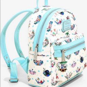 Loungefly Disney Princess Companion Floral Mini Backpack